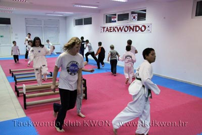 taekwondo kwon trening